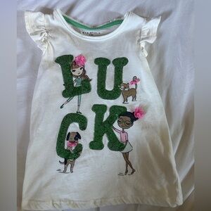 St Patrick’s day shirt - girls size 5-6